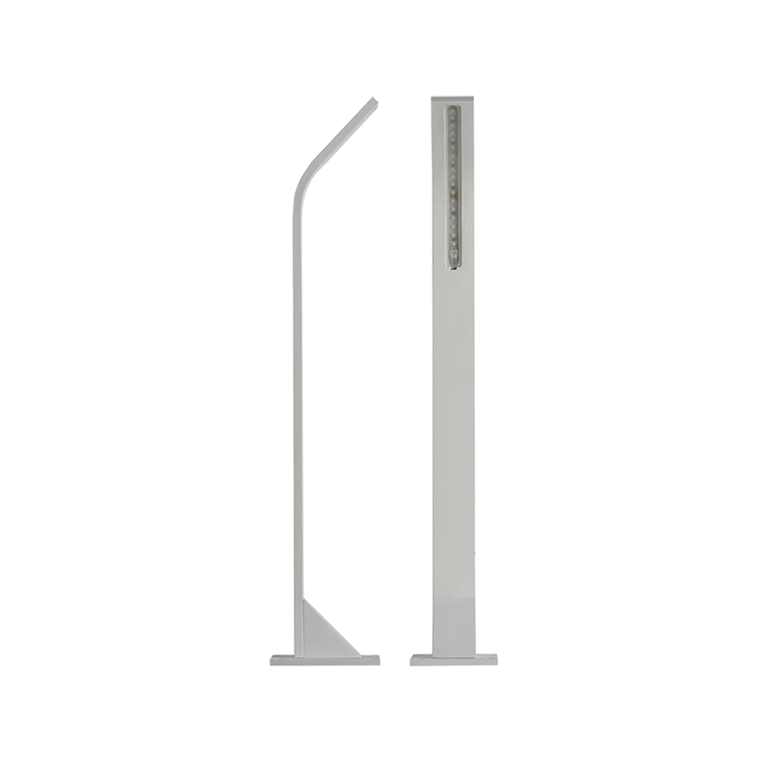 Venkovní LED osvětlení STIK M, barva RAL9010, H-750mm