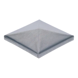 Strieška plechová, pozinkovaná, 120 x 120 x 1,5 mm