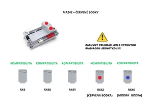 900RX4Z dočasná verzia- prijímač, 4-kanálový, plávajúci kód - slide 2