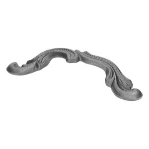 Úchyt kovaný 240 x 71 mm, odsadenie 32 mm - slide 2