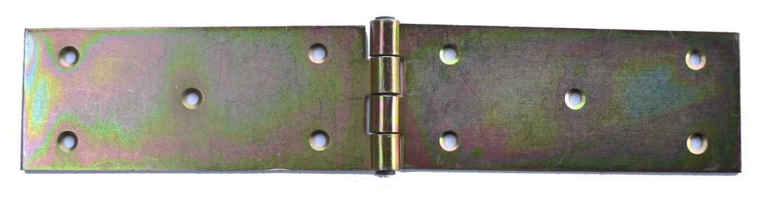 Záves pásový 252 x 50 mm, žltý zinok