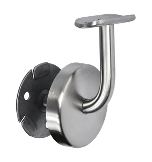 Držák madla ø 42,4 mm na stěnu, broušená AISI 304 - slide 0