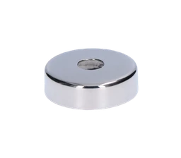 Kryt ø 45 mm na trubku ø 12 mm, leštená nerez AISI 304