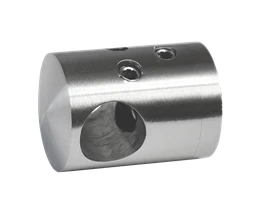 Držiak tyče ø 14 mm prechodný, plochý, brúsená AISI 304