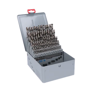 Sada HSS vrtáků do kovu, 2 - 10 mm, univerzální použití - slide 0