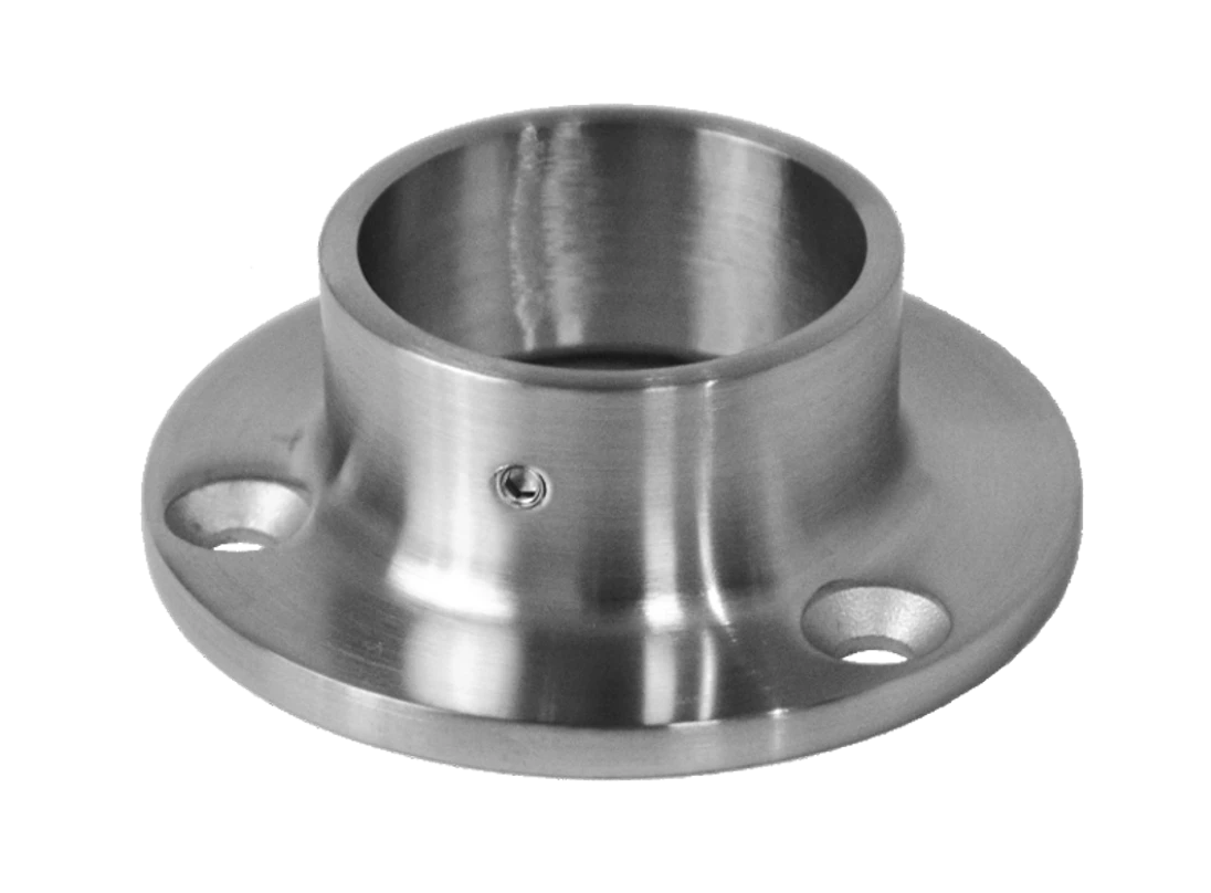 Príruba ø 80 mm na trubku ø 42,4 mm, brúsená nerez AISI 316