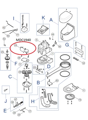 MDC1940 motorek s enkodérem pro HYKE - slide 1