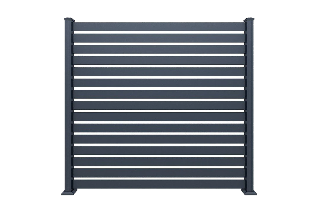 Plotové pole, hliníkové, šířkově nastavitelné, 2000 x 1757 mm