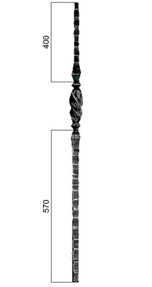 Tyč 25 x 25 x 1300 mm - slide 1