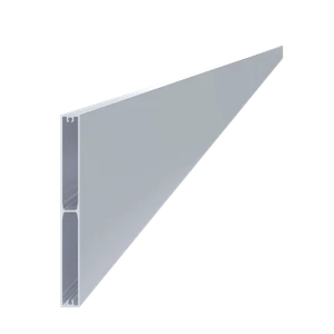 Al profil 160 x 16 x 6000 mm, bez povrchovej úpravy - slide 0