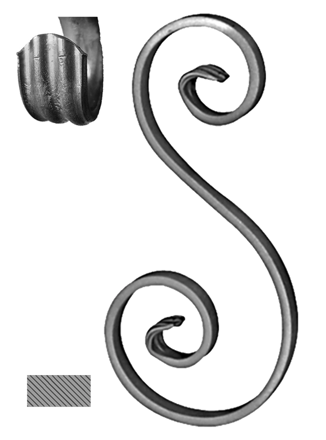 Esko 12 x 6 mm, 230 x 115 x 70 mm