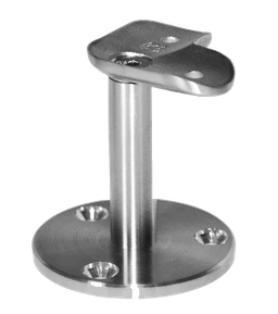 Držiak madla ø 42,4 mm, 90° uhol, brúsená nerez AISI 304