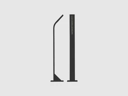 Venkovní LED osvětlení STIK M, barva RAL7016, H-750mm