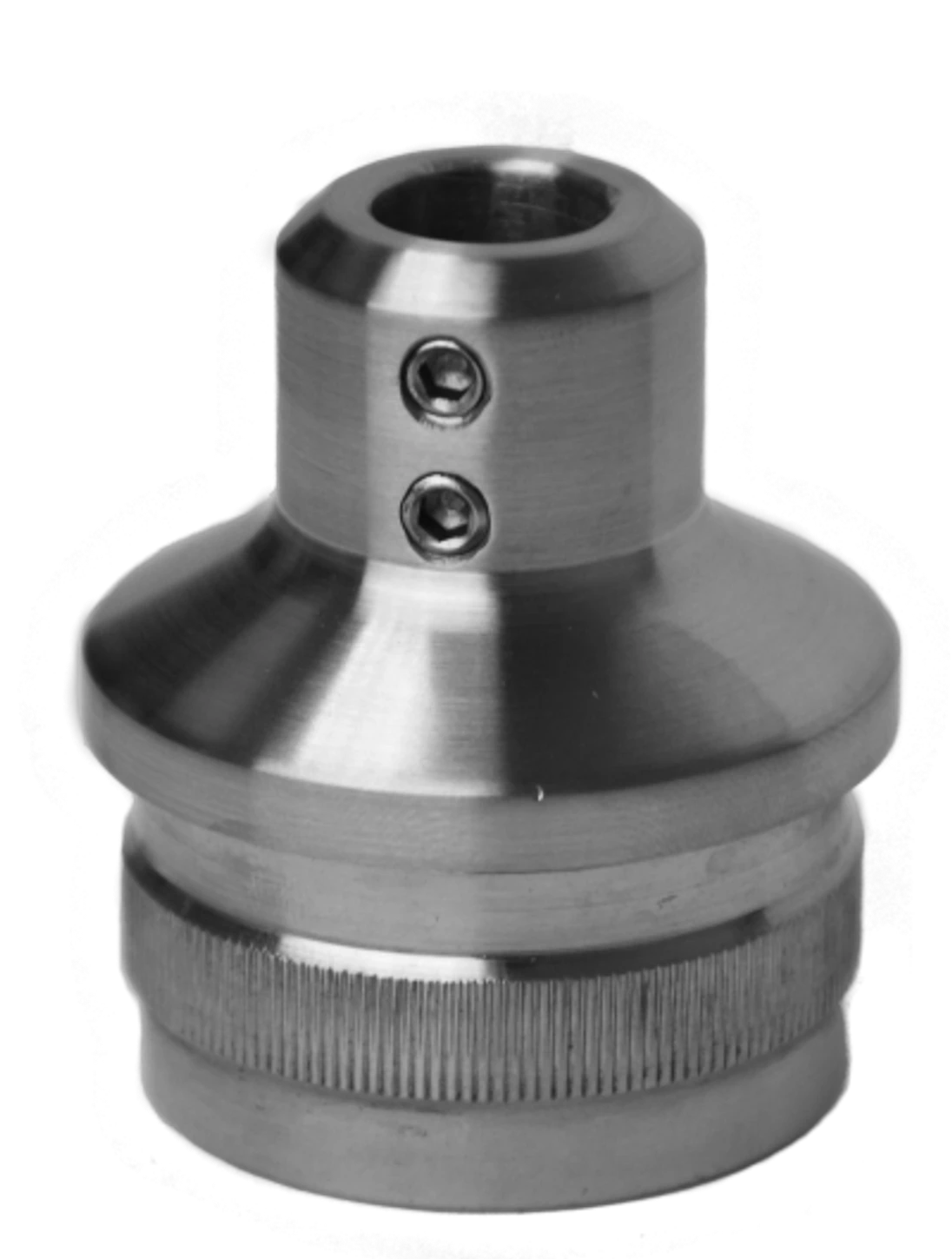 Spodok držiaka madla ø 42,4 mm s prechodom ø 12 mm, AISI 304