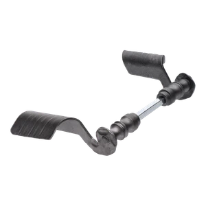 Kľučka 75 x 140 mm, osadenie ø 19 mm, bez povrchovej úpravy - slide 0