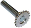 Hriadeľ ø 25,4 mm s ozubeným kolesom Z=18