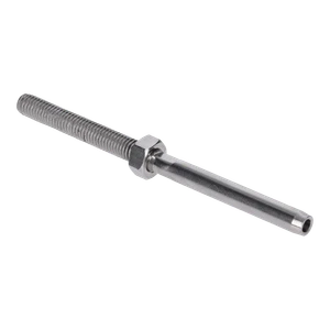 Úchyt (lepiaci) pre lanko ø 4 mm, M8, brúsená AISI 304 - slide 0