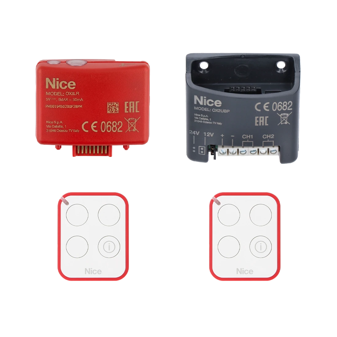 KIT LoRa® obsahuje: 1xOXILR, 1xOX2UBP, 2xON3ELR, 433 MHz