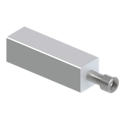 Nerezová rohová spojka 30 mm, AISI 304, HEAVY DUTY