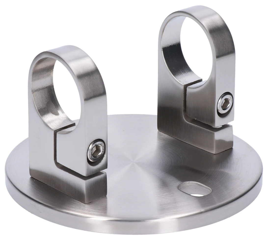 Úchyt na bočné kotvenie stĺpu ø 42,4 mm, brúsená AISI 304
