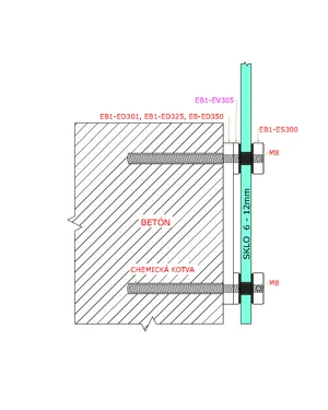 Prechod na vymedzenie vzdialenosti, ø 30 mm, AISI 304 - slide 2
