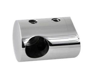 Držák tyče ø 12 mm (L) na trubku ø 42,4 mm, AISI 304 - slide 0