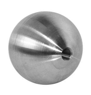 Koule plná se závitem M8 / ø 40 mm, broušená nerez AISI 304 - slide 0