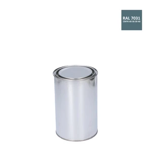 Farba antikorózna polomatná na zinok 1 kg modro-šedá - slide 0