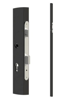 Profil 50 x 30 x 1,5 x 2000 mm so zámkom bez zapustenia