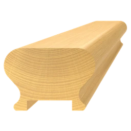 Drevený profil 62 x 43 x 3000 mm, buk, brúsený bez náteru