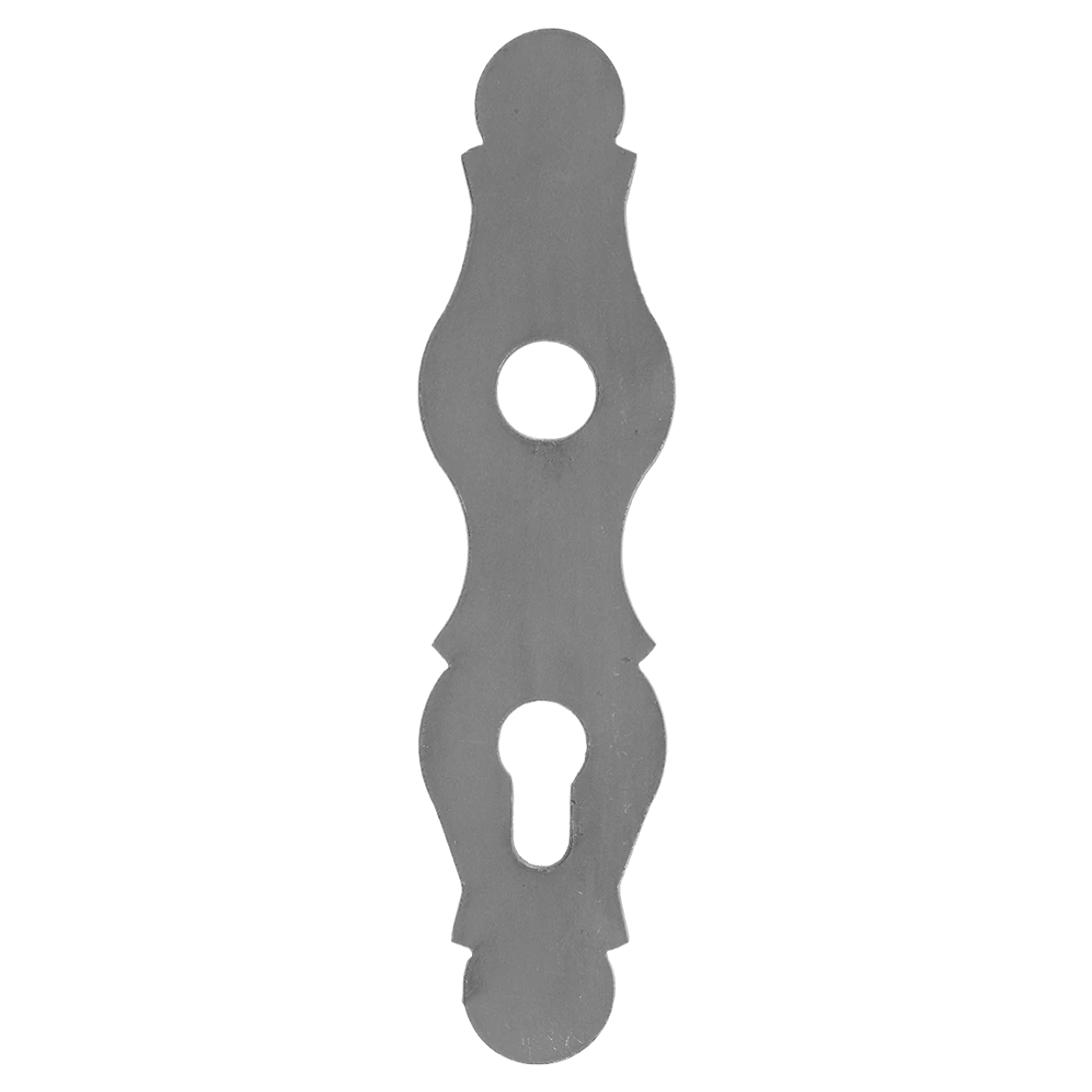 Štít s otvormi 210 x 52 x 3 mm, rozteč 72 mm, otvor ø 20 mm