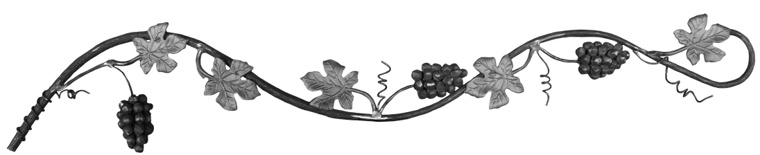 Ornament hrozno 1250 x 200 mm