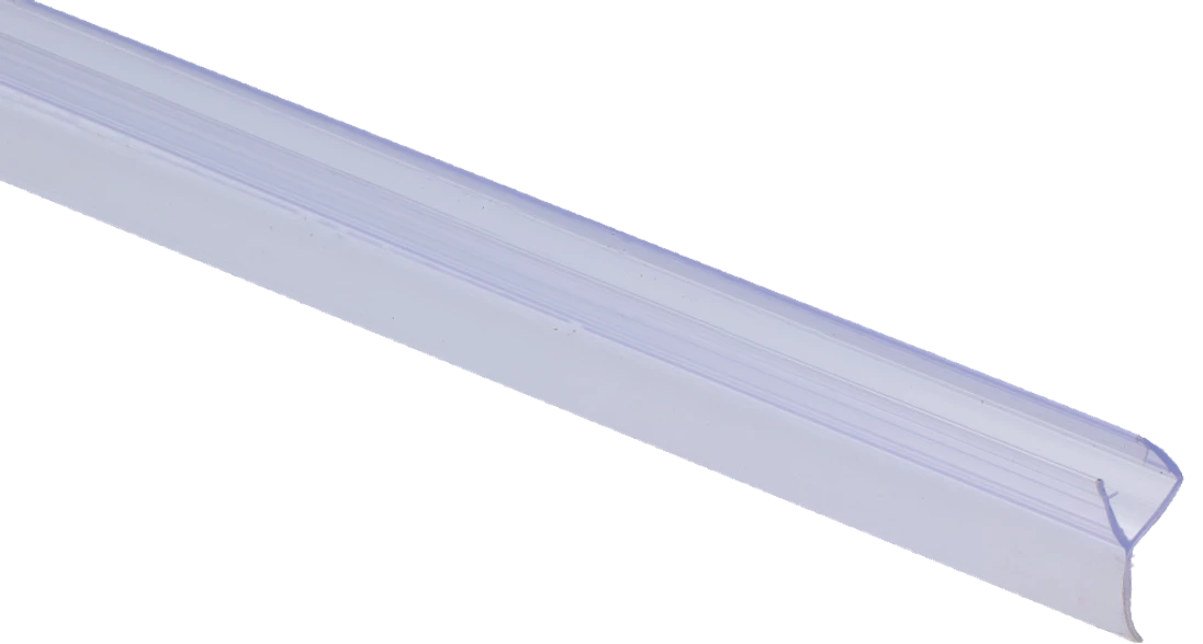 Plastové tesnenie na sklo 8 mm, L = 2200 mm