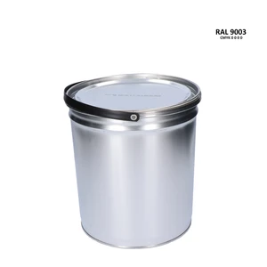 Farba antikorózna polomatná na zinok 5 kg biela - slide 0