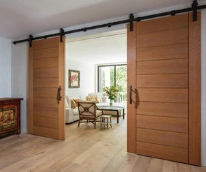 Systém pre závesne dvere, L = 2000 mm, RAL 9005 matná - slide 2