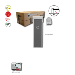 900ALT324KF FAST LINE rýchla závora do 3 m, zabudovaný maják