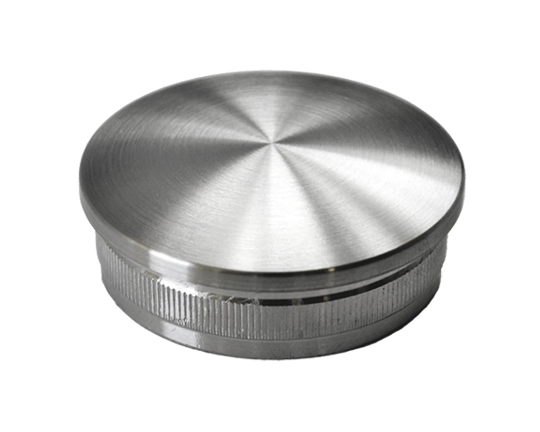 Ukončenie na trubku ø 42,4 mm, brúsená nerez AISI 304