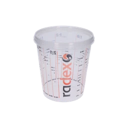 Kýblik na miešanie farby s odmerkou, 2000 ml