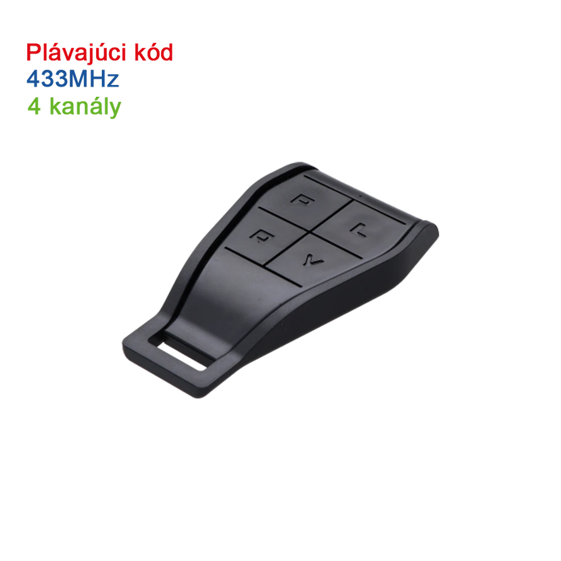Limitovaná edícia - 900PLAY4R2 vysielač 4-kanálový, 433 MHz