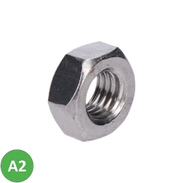 Nerezové matice, DIN934/A2 /AISI304  M5 - M16