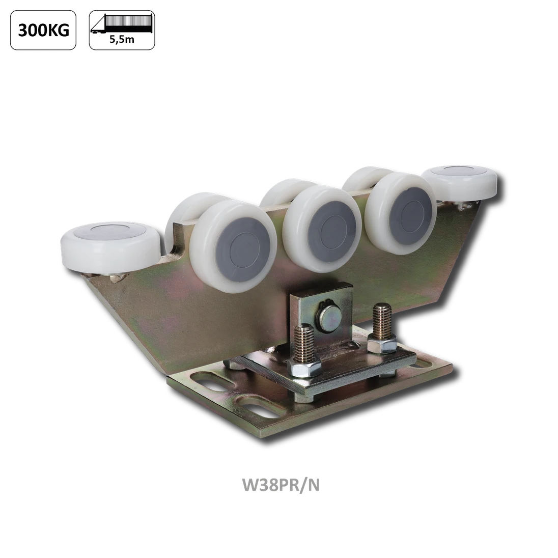 Vozík do 300 kg, nastaviteľný, profil 70 x 70 mm, pozink