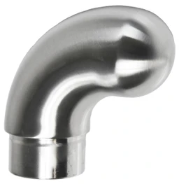 Ukončení koleno na trubku ø 42,4 mm, broušená AISI 304
