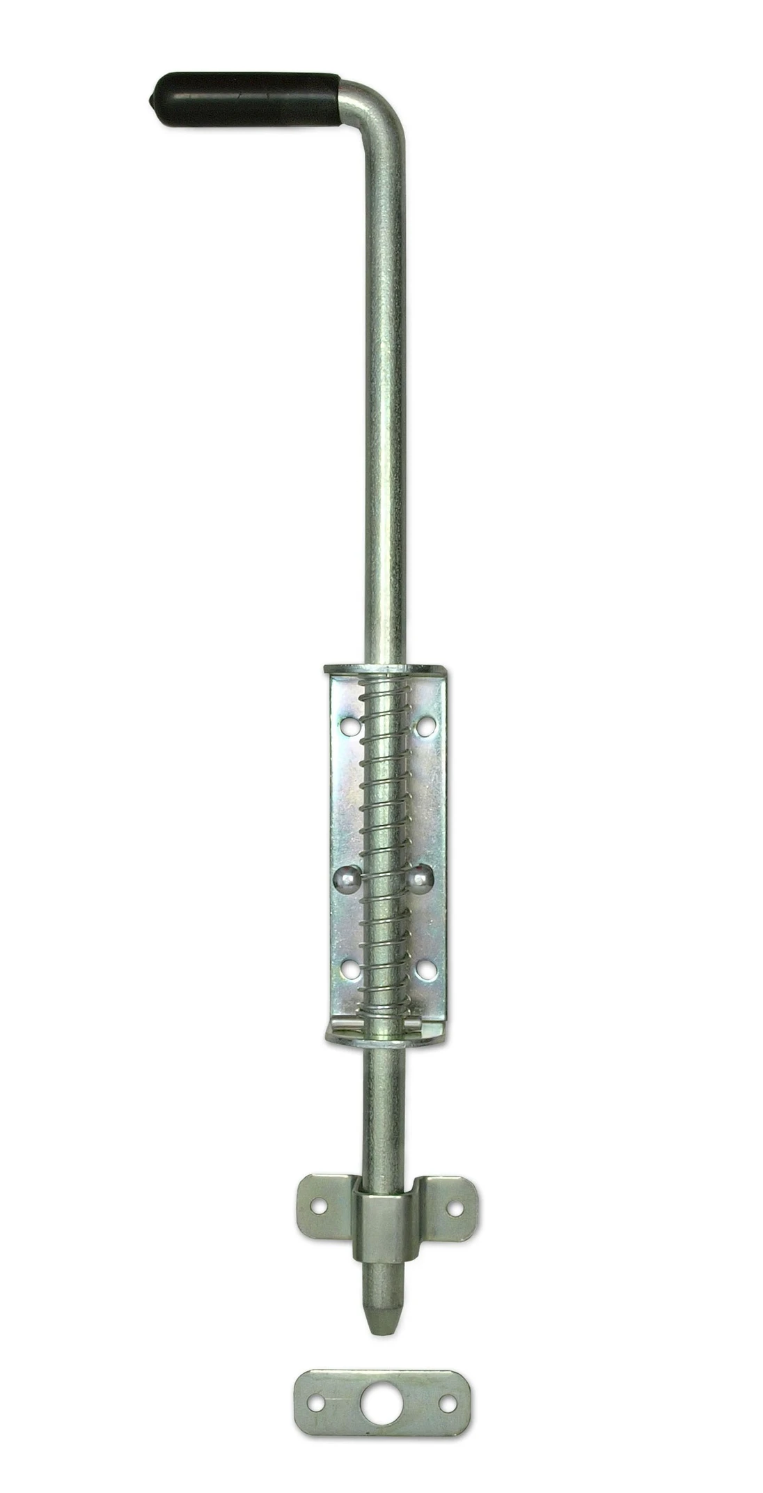 Rígeľ navárací ø 14 mm, L = 420 mm, pozinkovaný s pružinou