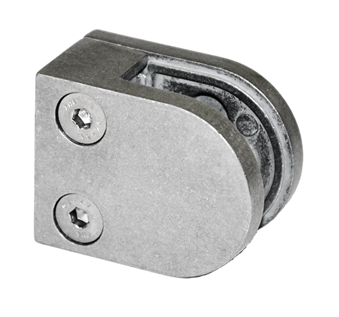 ZAMAK svorka plochá, sklo 6 - 10,76 mm, bez úpravy