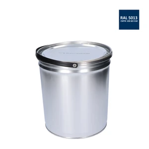 barva antikorozní polomatná na zinek 5 kg kobaltová-modrá - slide 1