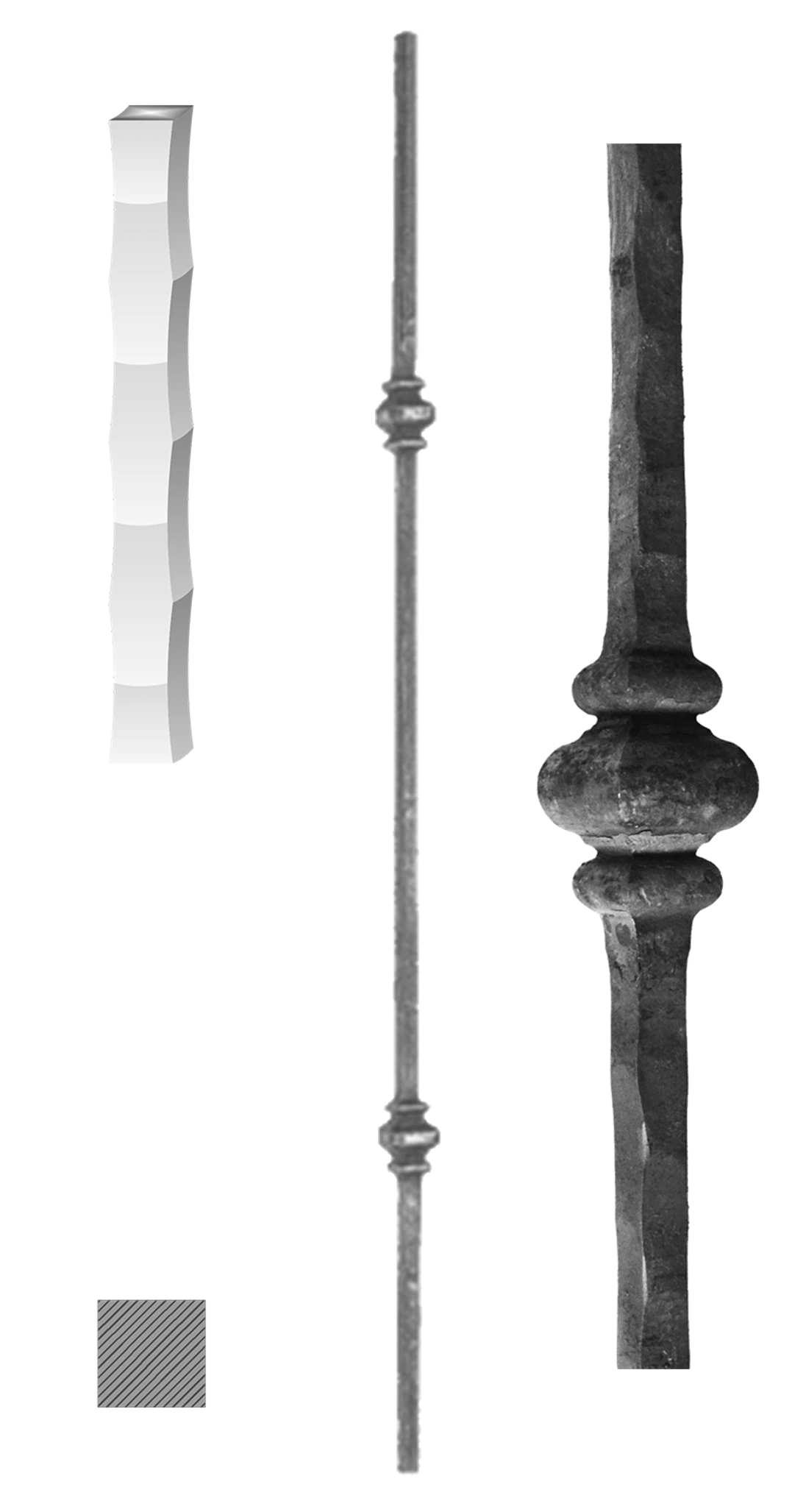 Tyč 12 x 12 x 1000 mm