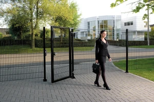 Navařovací pant M20, 180°,  nastavitelný, částeční pozink - slide 5