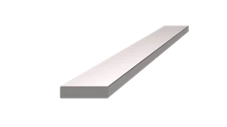 Nerezová tyč plochá 20x5mm broušená nerez K320 /AISI304