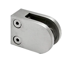 Svorka skla/plechu, sklo 6 - 8,76 mm, brúsená AISI 304