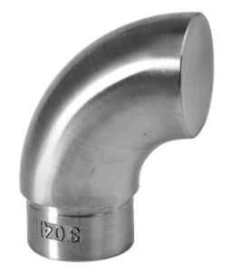 Ukončenie oblúkové na trubku ø 42,4 mm, brúsená AISI 304
